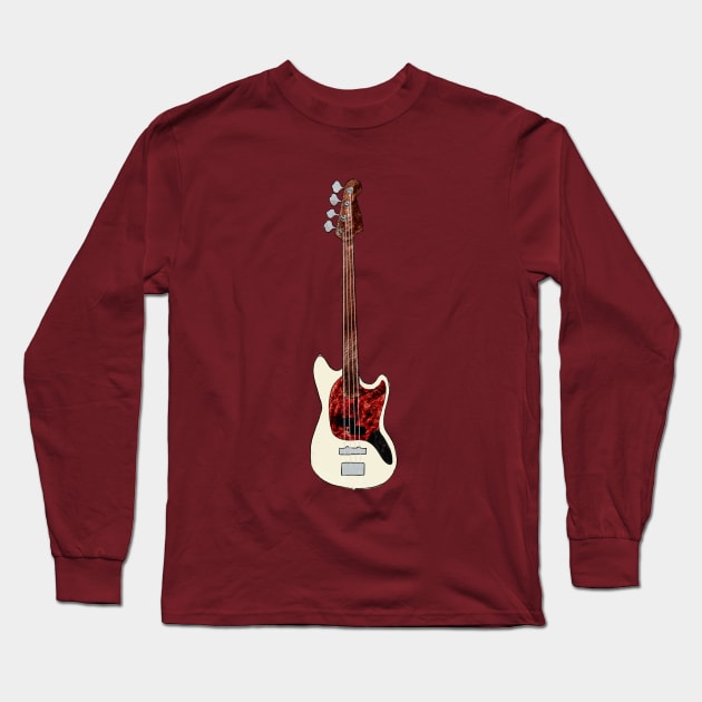 Bass Guitar Long Sleeve T-Shirt by maccm